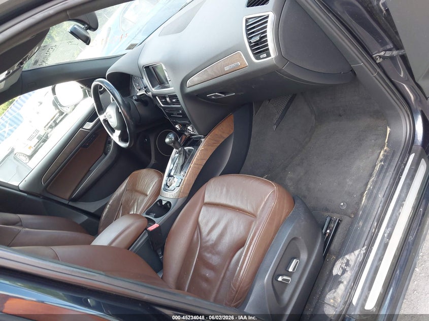 2014 Audi Q5 VIN WA1LFAFP3EA027467 IAAI salvage auction — LEFT SIDE, Salvage Title, sold $1,125 on 2026-07-14 (photo 5)