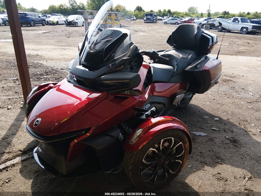2023 Can-am/ brp Spyder VIN 2BXNBDD26PV005312 IAAI salvage auction — FRONT END, Salvage Title, sold $9,100 on 2026-08-11 (photo 2)