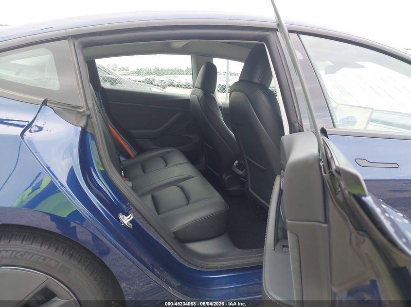 2023 Tesla Model 3 VIN 5YJ3E1EA0PF659374 IAAI salvage auction — REAR END, Salvage Title, sold $11,375 on 2026-07-16 (photo 8)