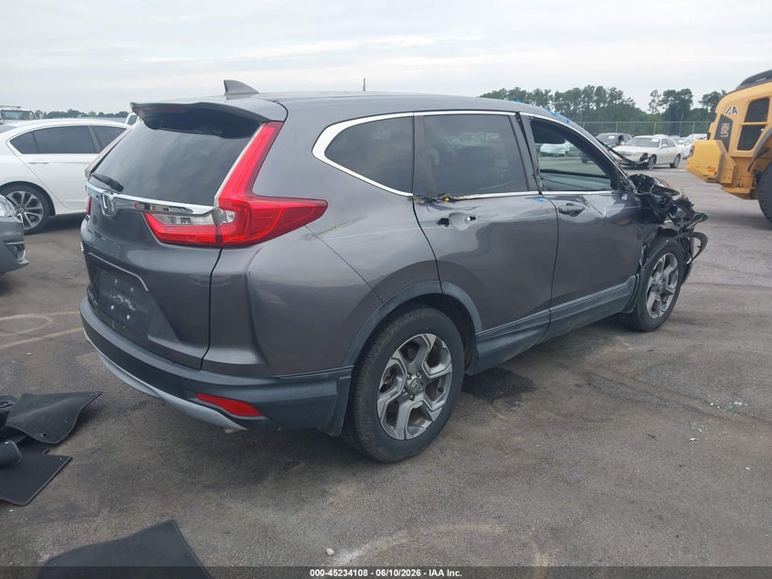 2017 Honda Cr-v VIN 7FARW1H82HE046467 IAAI salvage auction — RIGHT SIDE, Salvage (South Carolina), sold $6,050 on 2026-07-22 (photo 4)