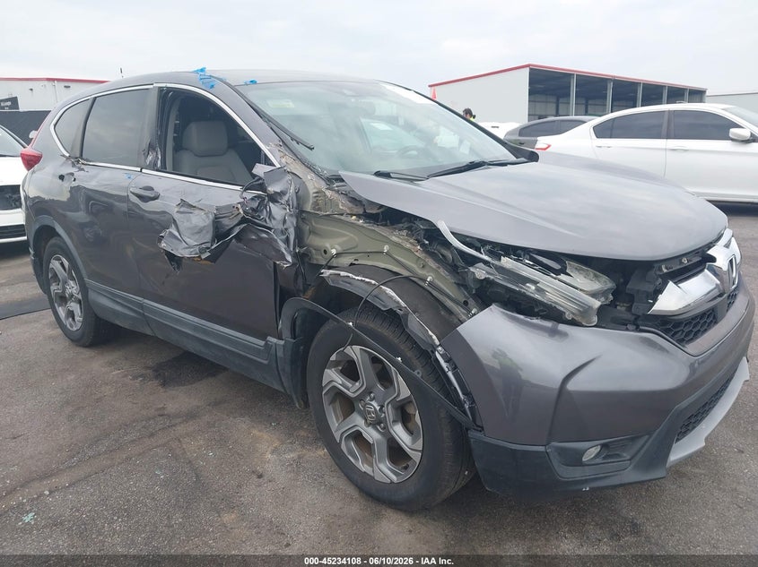 2017 Honda Cr-v VIN 7FARW1H82HE046467 IAAI salvage auction — RIGHT SIDE, Salvage (South Carolina), sold $6,050 on 2026-07-22 (photo 6)