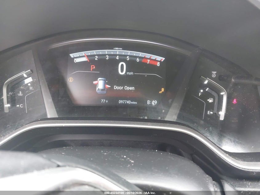 2017 Honda Cr-v VIN 7FARW1H82HE046467 IAAI salvage auction — RIGHT SIDE, Salvage (South Carolina), sold $6,050 on 2026-07-22 (photo 7)