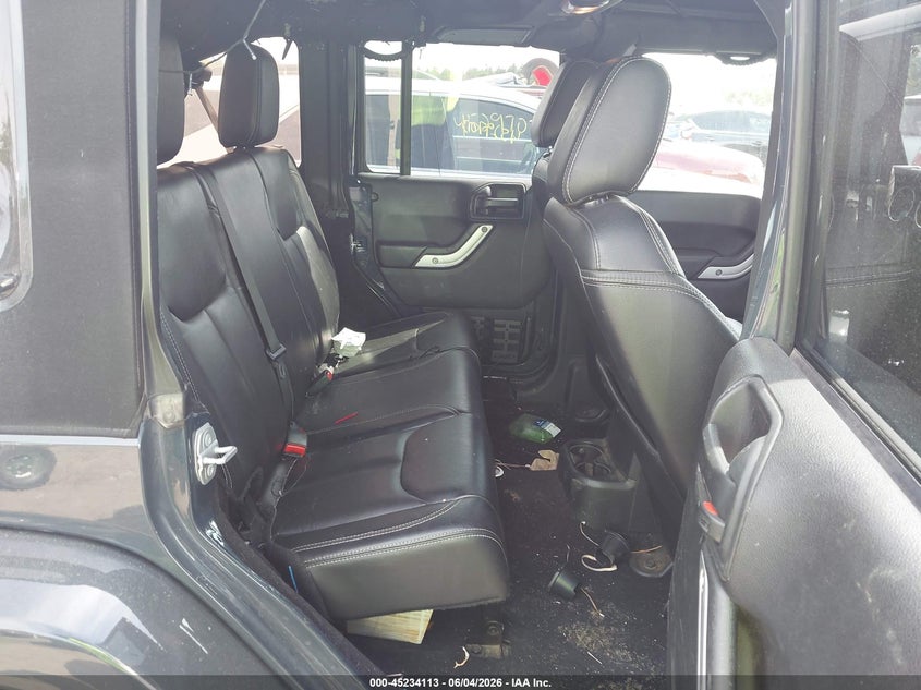 2018 Jeep Wrangler / VIN 1C4BJWEG5JL830035 IAAI salvage auction — LEFT FRONT, Salvage (Massachusetts), sold $7,850 on 2026-07-31 (photo 8)
