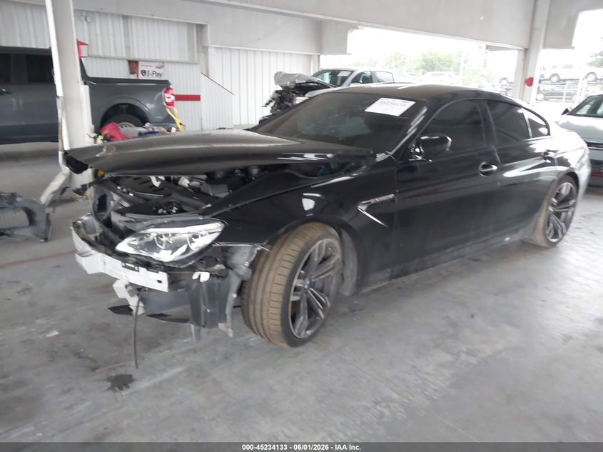 2016 BMW M6 VIN WBS6E9C59GGF92602 IAAI salvage auction — FRONT END, Salvage Title, sold $7,400 on 2026-07-09 (photo 2)
