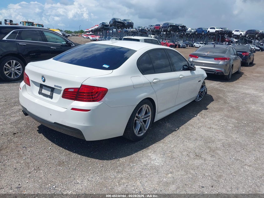 2016 BMW 5er VIN WBA5A5C55GG353761 IAAI salvage auction — FRONT END, Salvage Title, sold $1,450 on 2026-07-14 (photo 4)