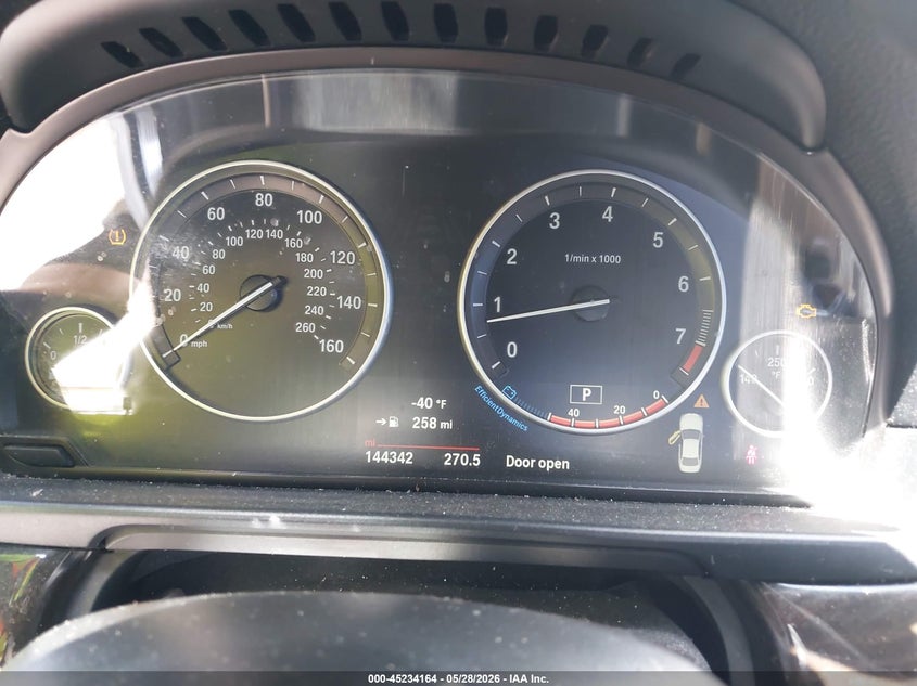 2016 BMW 5er VIN WBA5A5C55GG353761 IAAI salvage auction — FRONT END, Salvage Title, sold $1,450 on 2026-07-14 (photo 7)