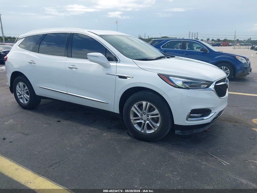 2019 Buick Enclave VIN 5GAERAKW1KJ317836 IAAI salvage auction — REAR END, Salvage Title, sold $3,600 on 2026-07-09 (photo 1)