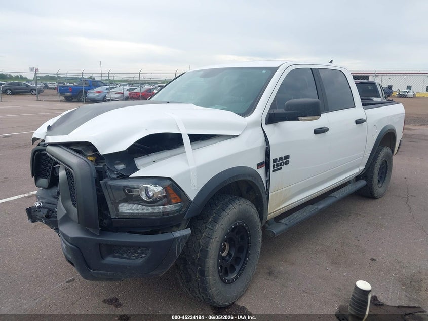 2021 Ram 1500 VIN 1C6RR7LT5MS536441 IAAI salvage auction — FRONT END, Salvage Title, sold $4,650 on 2026-07-28 (photo 2)