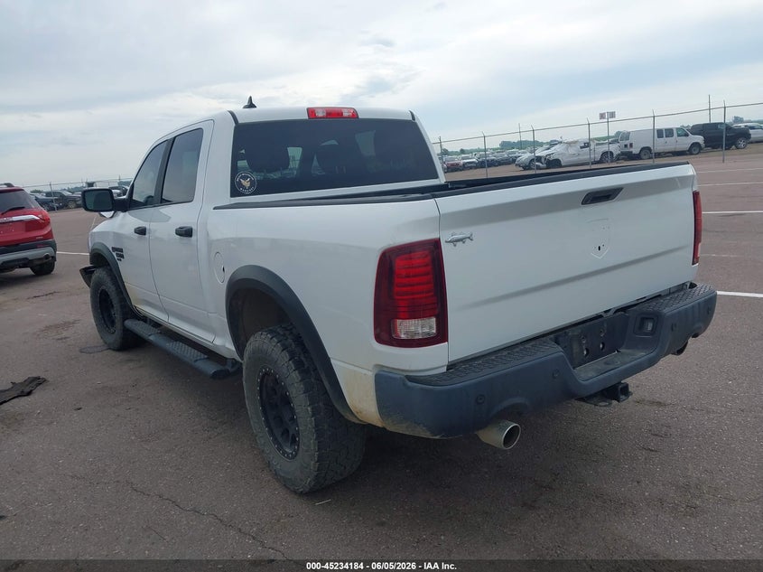 2021 Ram 1500 VIN 1C6RR7LT5MS536441 IAAI salvage auction — FRONT END, Salvage Title, sold $4,650 on 2026-07-28 (photo 3)