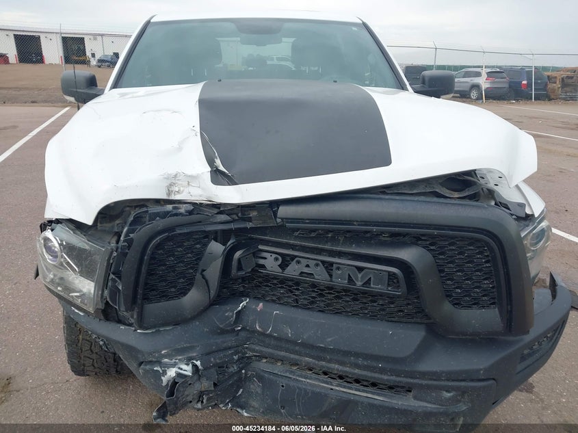 2021 Ram 1500 VIN 1C6RR7LT5MS536441 IAAI salvage auction — FRONT END, Salvage Title, sold $4,650 on 2026-07-28 (photo 6)