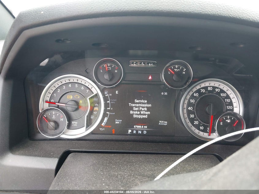 2021 Ram 1500 VIN 1C6RR7LT5MS536441 IAAI salvage auction — FRONT END, Salvage Title, sold $4,650 on 2026-07-28 (photo 7)