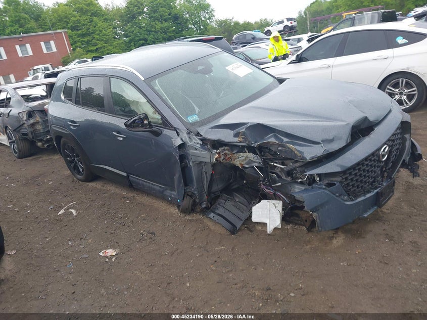 2025 Mazda Cx-50 VIN 7MMVABBM6SN358207 IAAI salvage auction — FRONT END, Salvage (Massachusetts), sold $3,650 on 2026-07-28 (photo 1)