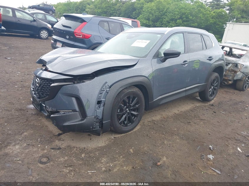 2025 Mazda Cx-50 VIN 7MMVABBM6SN358207 IAAI salvage auction — FRONT END, Salvage (Massachusetts), sold $3,650 on 2026-07-28 (photo 2)