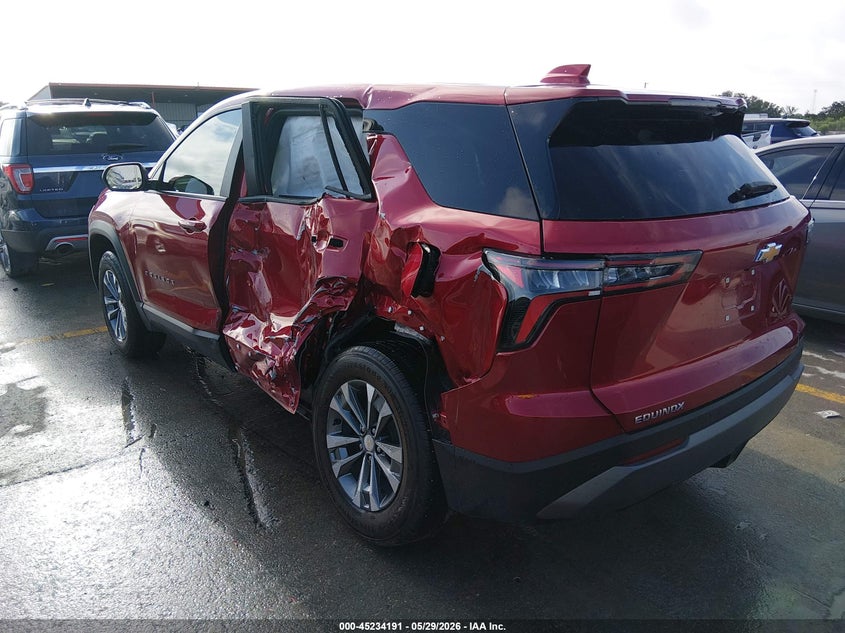 2026 Chevrolet Equinox VIN 3GNAXHEG6TL211836 IAAI salvage auction — SIDE, Original (Texas), sold $8,100 on 2026-07-30 (photo 3)