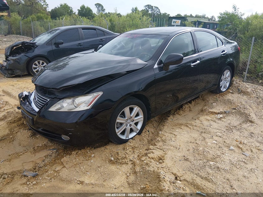 2007 Lexus ES VIN JTHBJ46G772062512 IAAI salvage auction — RIGHT FRONT, Certificate Of Destruction (Florida), sold $975 on 2026-07-14 (photo 2)