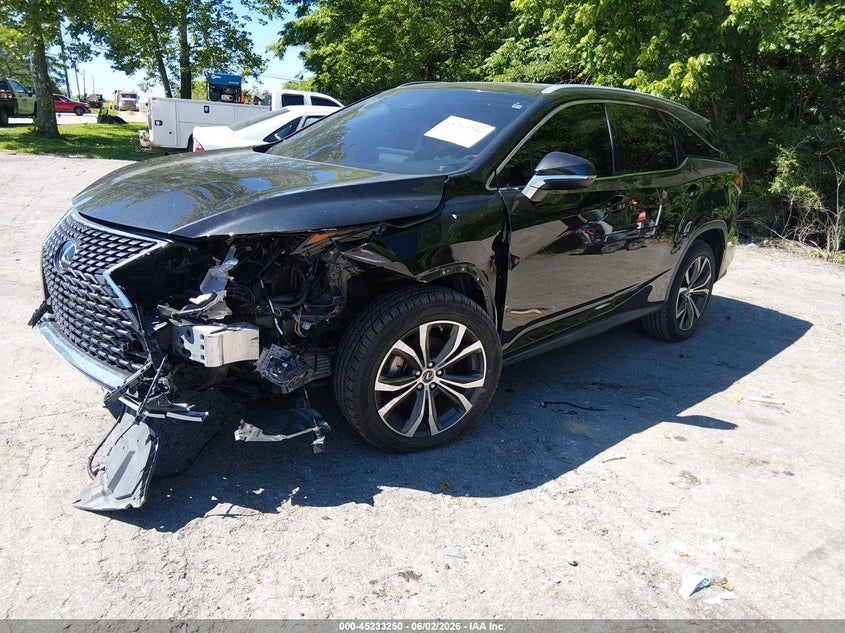 2020 Lexus Rx VIN JTJHZKFA2L2023368 IAAI salvage auction — FRONT END, Salvage (Idaho), sold $6,700 on 2026-07-29 (photo 2)