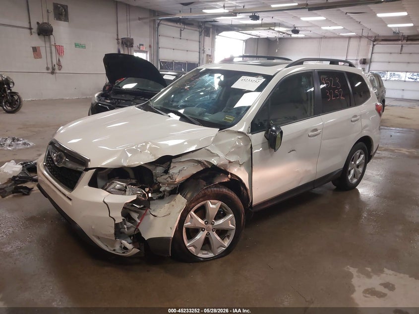 2016 Subaru Forester VIN JF2SJADC7GH468577 IAAI salvage auction — LEFT FRONT, Salvage Title, sold $2,225 on 2026-07-20 (photo 2)