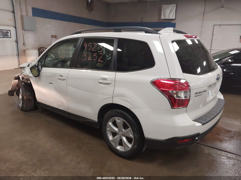 2016 Subaru Forester VIN JF2SJADC7GH468577 IAAI salvage auction — LEFT FRONT, Salvage Title, sold $2,225 on 2026-07-20 (photo 3)