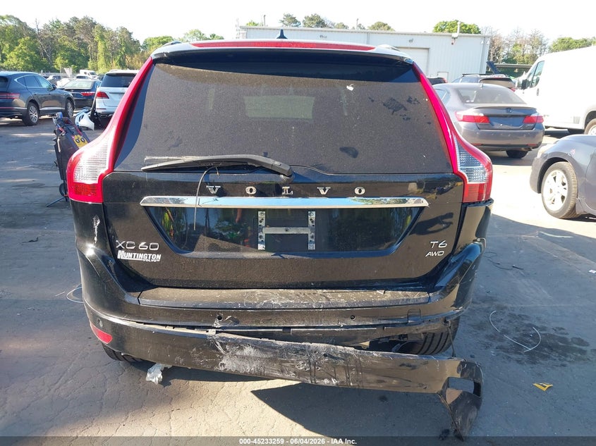 2015 Volvo Xc60 VIN YV4902RK6F2664496 IAAI salvage auction — REAR END, Salvage Title, sold $2,900 on 2026-08-09 (photo 6)