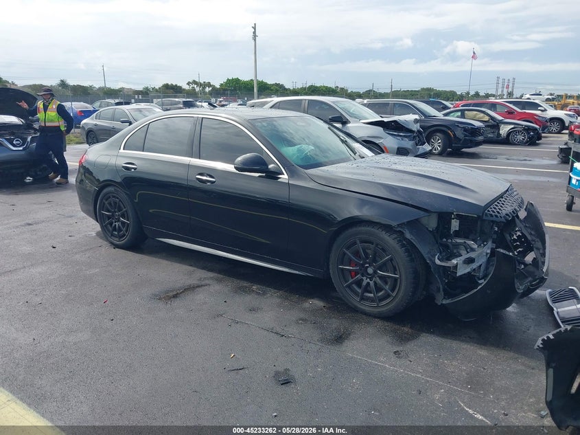 2024 Mercedes-benz VIN W1KAF8HB1RR182622 IAAI salvage auction — FRONT END, Rebuildable (Florida), sold $16,300 on 2026-07-30 (photo 1)