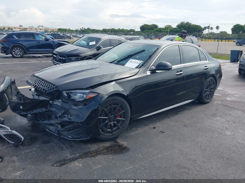2024 Mercedes-benz VIN W1KAF8HB1RR182622 IAAI salvage auction — FRONT END, Rebuildable (Florida), sold $16,300 on 2026-07-30 (photo 2)