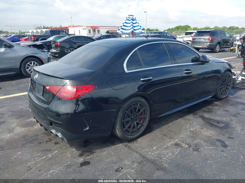 2024 Mercedes-benz VIN W1KAF8HB1RR182622 IAAI salvage auction — FRONT END, Rebuildable (Florida), sold $16,300 on 2026-07-30 (photo 4)