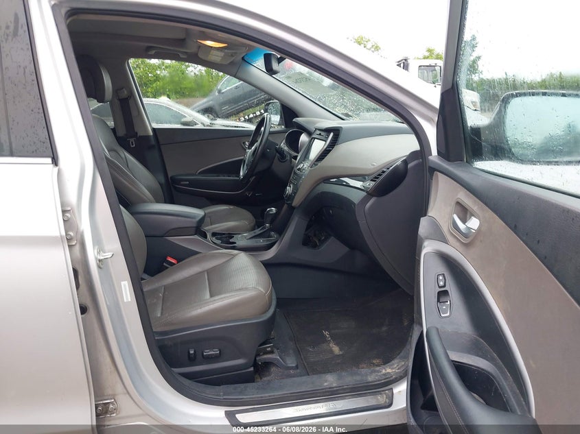 2014 Hyundai Santa fe VIN 5XYZU3LBXEG226364 IAAI salvage auction — REAR END, Salvage Title, sold $1,600 on 2026-07-11 (photo 5)