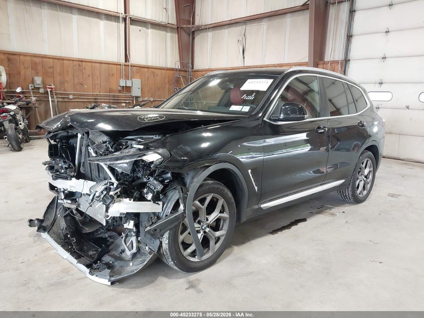 2024 BMW X3 VIN 5UX53DP09R9X15103 IAAI salvage auction — FRONT END, Salvage Title, sold $14,000 on 2026-07-08 (photo 2)