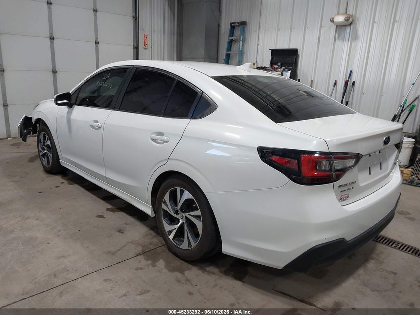 2021 Subaru LEGACY VIN 4S3BWAD67M3011724 IAAI salvage auction — FRONT END, Salvage (North Dakota), sold $1,100 on 2026-07-09 (photo 3)