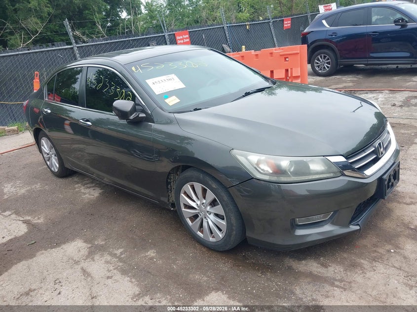 2013 Honda Accord VIN 1HGCR2F78DA255015 IAAI salvage auction — REAR END, Salvage Title, sold $1,650 on 2026-07-29 (photo 1)