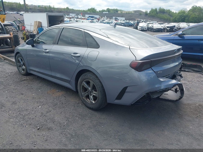 2021 Kia K5 VIN 5XXG14J22MG021214 IAAI salvage auction — REAR END, Salvage Title, sold $4,425 on 2026-07-07 (photo 3)