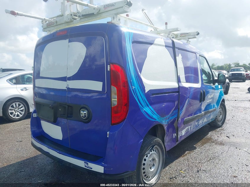 2022 Ram Promaster city VIN ZFBHRFAB1N6X48212 IAAI salvage auction — RIGHT SIDE, Salvage Title, sold $1,050 on 2026-07-28 (photo 4)