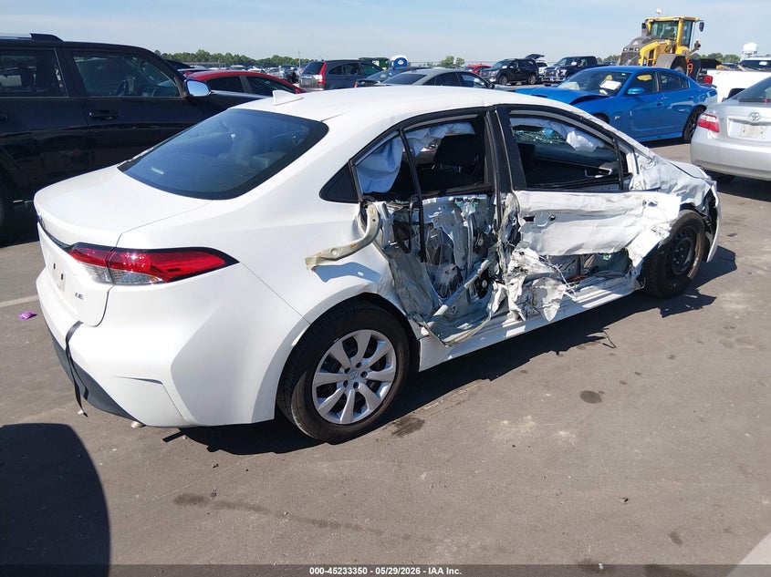2023 Toyota Corolla VIN 5YFB4MDE1PP007677 IAAI salvage auction — SIDE, Salvage Title, sold $1,250 on 2026-07-22 (photo 4)