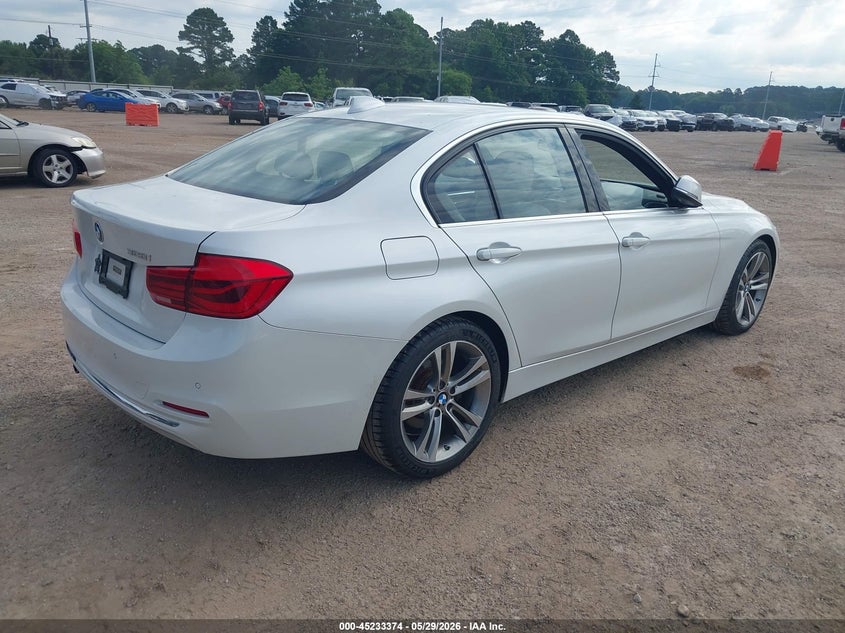 2016 BMW 3er VIN WBA8E9C57GK648043 IAAI salvage auction — FRONT END, Original (Texas), sold $3,150 on 2026-07-05 (photo 4)