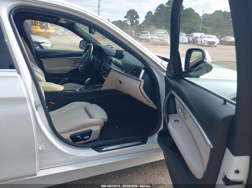 2016 BMW 3er VIN WBA8E9C57GK648043 IAAI salvage auction — FRONT END, Original (Texas), sold $3,150 on 2026-07-05 (photo 5)