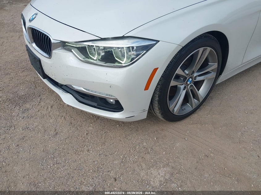 2016 BMW 3er VIN WBA8E9C57GK648043 IAAI salvage auction — FRONT END, Original (Texas), sold $3,150 on 2026-07-05 (photo 6)