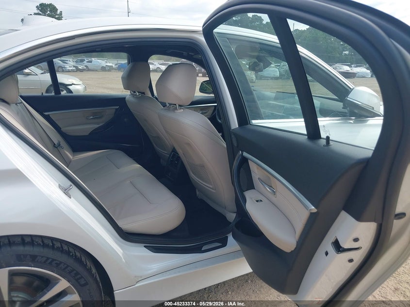 2016 BMW 3er VIN WBA8E9C57GK648043 IAAI salvage auction — FRONT END, Original (Texas), sold $3,150 on 2026-07-05 (photo 8)