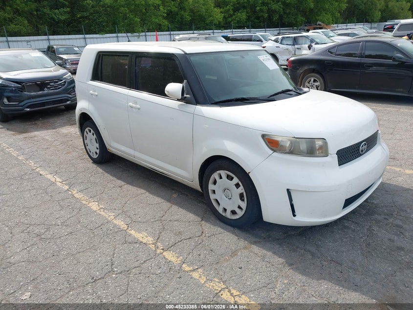 2008 Scion Xb VIN JTLKE50E381016660 IAAI salvage auction — LEFT FRONT, Clear (Michigan), sold $800 on 2026-07-06 (photo 1)