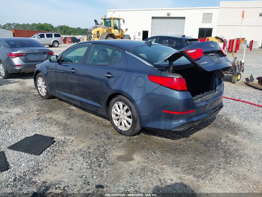 2015 Kia Optima VIN 5XXGM4A74FG425699 IAAI salvage auction — REAR END, Salvage (Georgia), sold $675 on 2026-07-06 (photo 3)