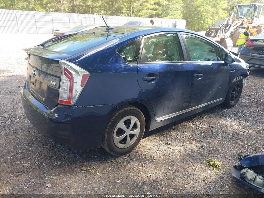 2015 Toyota Prius VIN JTDKN3DU0F0413635 IAAI salvage auction — FRONT END, Salvage Title, sold $600 on 2026-07-15 (photo 4)