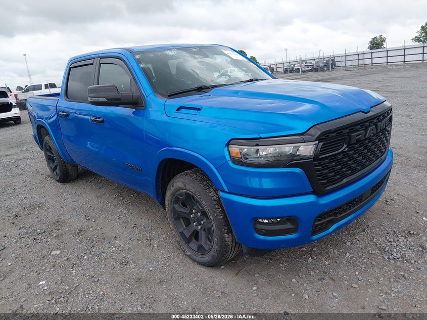 2025 Ram 1500 VIN 1C6RRFFG0SN223723 IAAI salvage auction — HAIL, Clear (Arkansas), sold $10,100 on 2026-07-29 (photo 1)