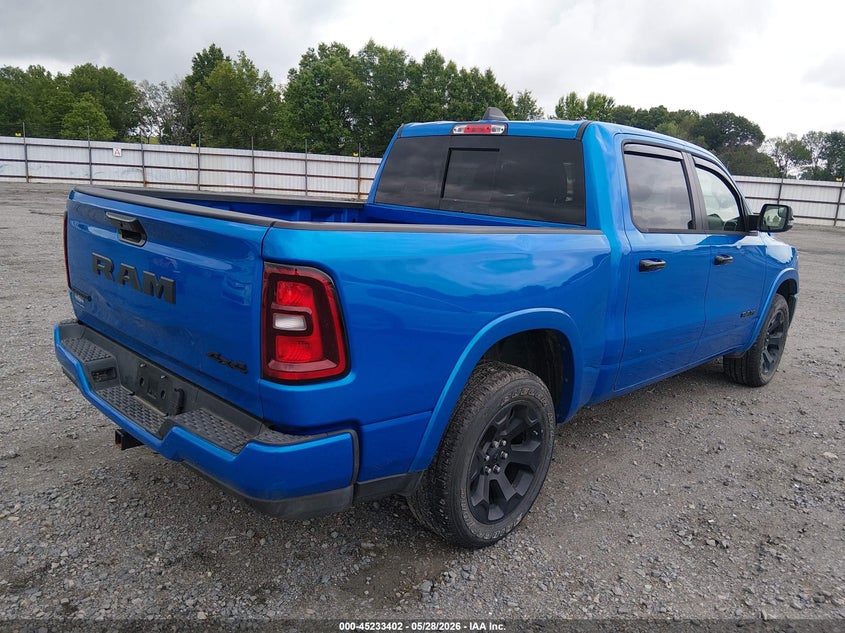 2025 Ram 1500 VIN 1C6RRFFG0SN223723 IAAI salvage auction — HAIL, Clear (Arkansas), sold $10,100 on 2026-07-29 (photo 4)