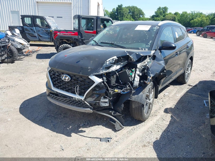 2020 Hyundai Tucson VIN KM8J3CAL9LU135024 IAAI salvage auction — FRONT END, Salvage (Texas), sold $25 on 2026-07-27 (photo 2)