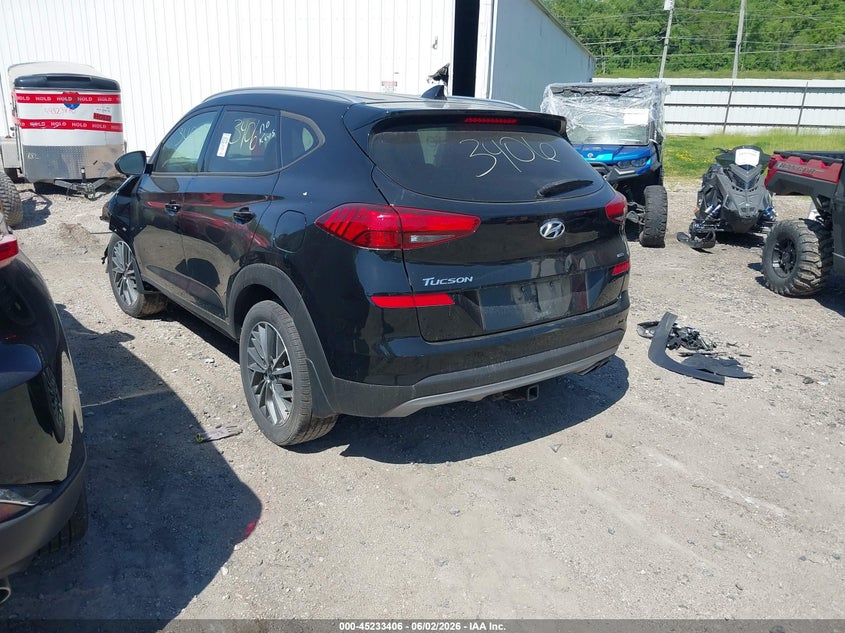2020 Hyundai Tucson VIN KM8J3CAL9LU135024 IAAI salvage auction — FRONT END, Salvage (Texas), sold $25 on 2026-07-27 (photo 3)