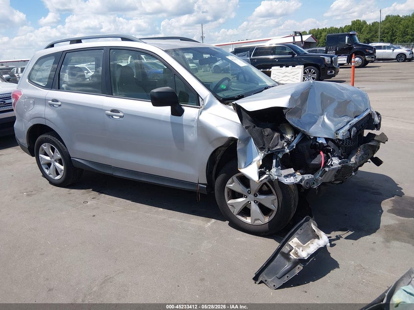 2016 Subaru Forester VIN JF2SJABC4GH532089 IAAI salvage auction — FRONT END, Salvage Title, sold $1,175 on 2026-07-08 (photo 1)