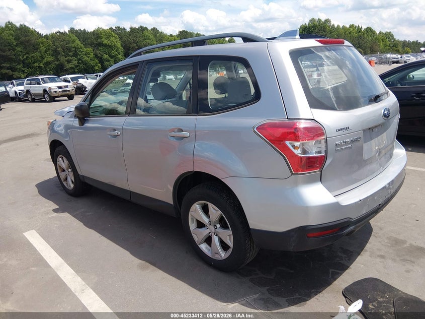 2016 Subaru Forester VIN JF2SJABC4GH532089 IAAI salvage auction — FRONT END, Salvage Title, sold $1,175 on 2026-07-08 (photo 3)
