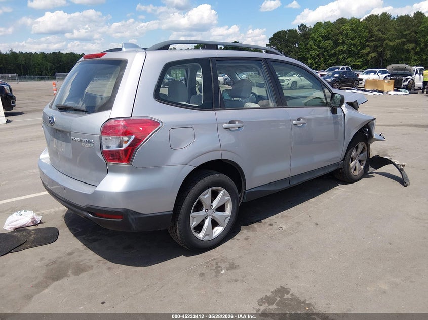 2016 Subaru Forester VIN JF2SJABC4GH532089 IAAI salvage auction — FRONT END, Salvage Title, sold $1,175 on 2026-07-08 (photo 4)