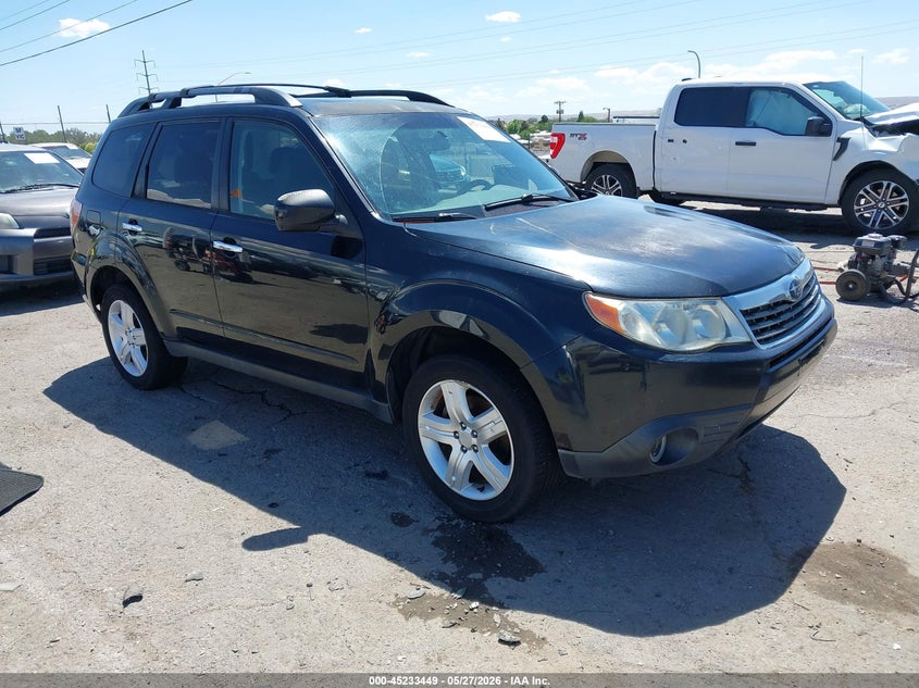 2010 Subaru Forester VIN JF2SH6CC7AH738764 IAAI salvage auction — NORMAL WEAR, Clear (New Mexico), sold $625 on 2026-07-06 (photo 1)