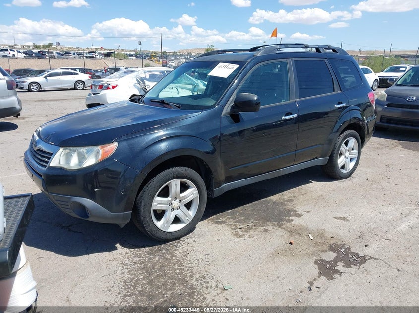 2010 Subaru Forester VIN JF2SH6CC7AH738764 IAAI salvage auction — NORMAL WEAR, Clear (New Mexico), sold $625 on 2026-07-06 (photo 2)