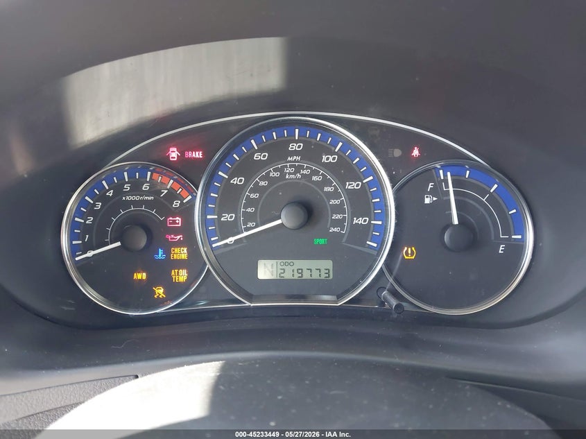 2010 Subaru Forester VIN JF2SH6CC7AH738764 IAAI salvage auction — NORMAL WEAR, Clear (New Mexico), sold $625 on 2026-07-06 (photo 7)